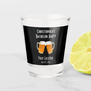 Bachelor Party Wedding Favour Beer Cheers Shot Glass