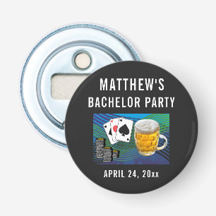 Bachelor Party Wedding Favour Beer Poker Bottle Opener