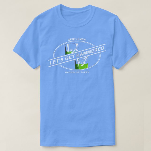 Bachelor Party with Style 1 T-Shirt (Design Front)