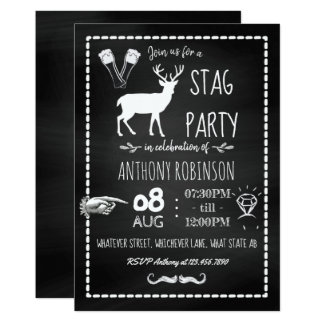 Stag Party Invitations 4