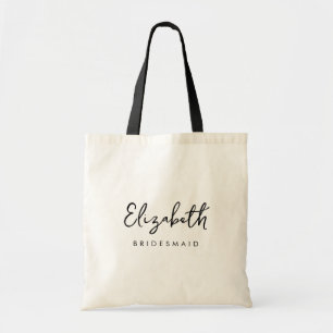 Bachelore Bridesmaid Gifts Womens Template Budget Tote Bag