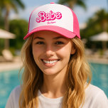 Bachelorette Babe Bride Tribe Squad   Trucker Hat<br><div class="desc">Bachelorette Babe Bride Tribe Squad Trucker Hat</div>