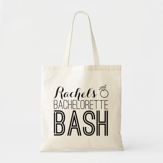 Bachelorette Bash |Bachelorette Tote Bag (Front)