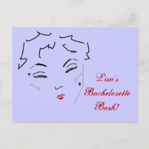 Bachelorette Bash Postcard