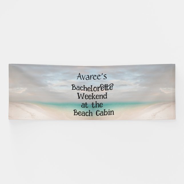 Bachelorette Beach Party at the Cabin Banner (Horizontal)