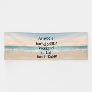 Bachelorette Beach Party at the Cabin Banner