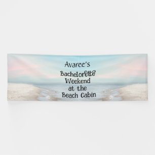 Bachelorette Beach Party at the Cabin Banner