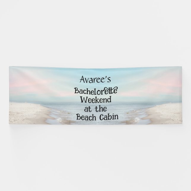Bachelorette Beach Party at the Cabin Banner (Horizontal)
