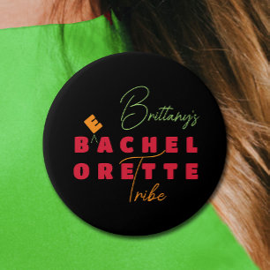 Bachelorette Beach Tribe 7.5 Cm Round Badge