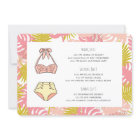 Bachelorette Beach Weekend Getaway Invitation