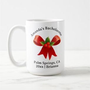 Bachelorette Birth Month Flower December Holly Coffee Mug