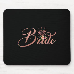 Bachelorette Bride Bridal Wedding Shower Gift Flor Mouse Mat
