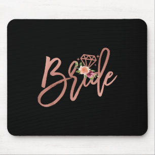 Bachelorette Bride Bridal Wedding Shower Gift Flor Mouse Mat