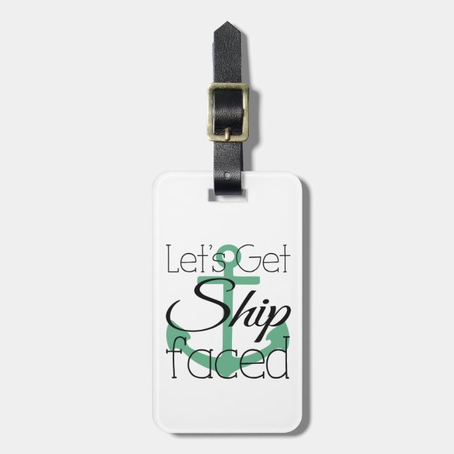 Bachelorette Cruise, Girls Weekend Trip Luggage Tag (Front Vertical)
