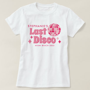 Bachelorette Disco Themed Customisable Shirts
