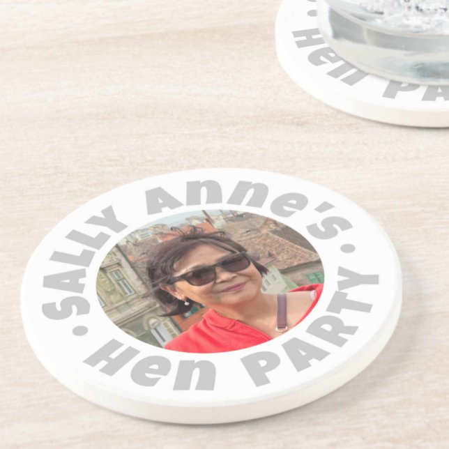 Bachelorette Hen Party Souvenir Gift Coaster (Creator Uploaded)