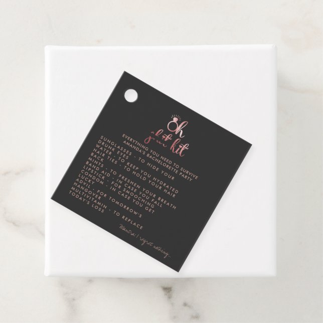 Bachelorette Kit Favour Tag (In Situ)