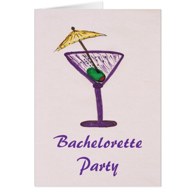 Bachelorette Martini Party (Front)