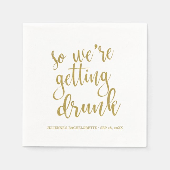 Bachelorette Napkin (Front)