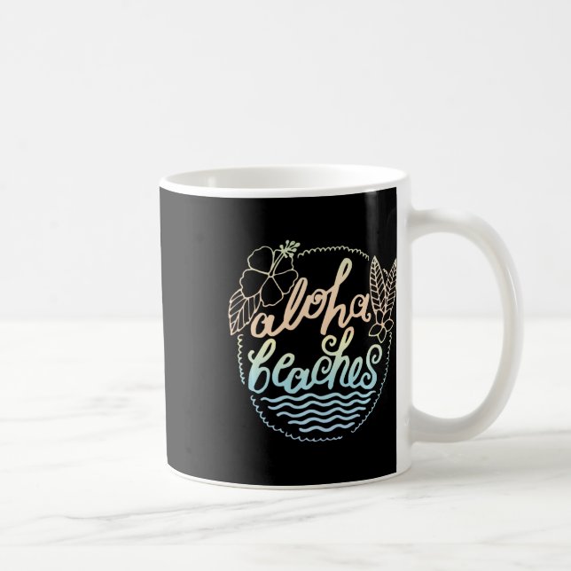 Bachelorette Party - Aloha Beaches  Coffee Mug (Right)