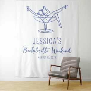 Bachelorette Party Backdrop Photo booth Tapestry