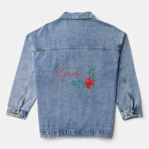Bachelorette Party Bride Denim Jacket