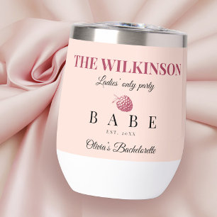 Bachelorette Party Bridesmaid Blush Pink