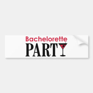 Bachelorette Party Bumper Sticker