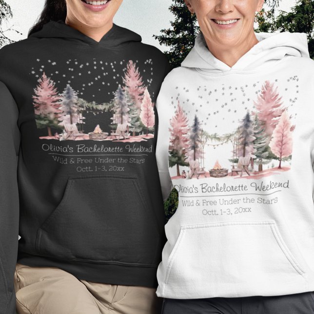 Bachelorette Party Camping Weekend  Hoodie (Creator Uploaded)