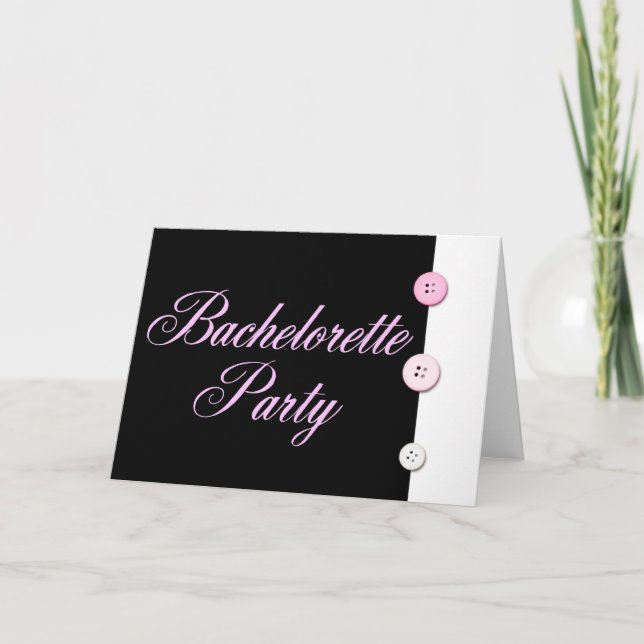 Bachelorette Party Card (Front)