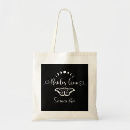 Bachelorette party celestial personalised tote bag