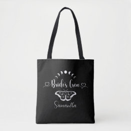 Bachelorette party celestial personalised tote bag
