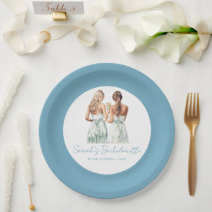 Bachelorette Party Cruise Personalised Paper Plate