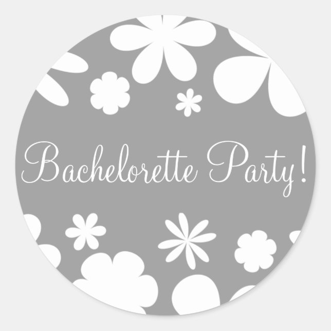 Bachelorette Party Daisy Chain Envelope Seal (Front)