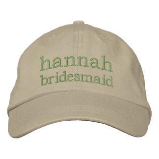 Bachelorette Party Embroidered Embroidered Hat
