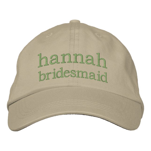  Bachelorette Party Embroidered Hat (Front)