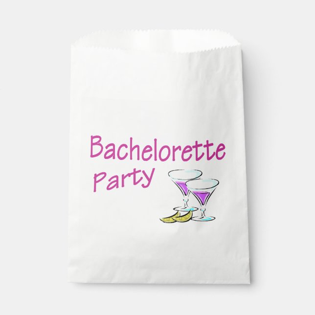 Bachelorette Party Favours Favour Bags (Front)