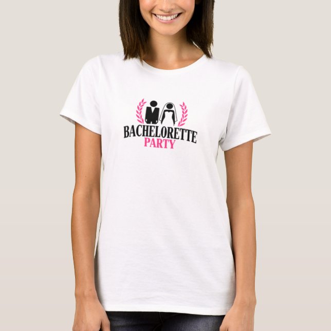 Bachelorette Party Flaschen & Tassen Tasse T-Shirt (Front)