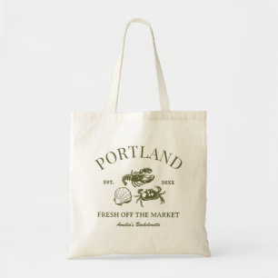 Bachelorette Party Fresh Off The Market Seafood Tote Bag