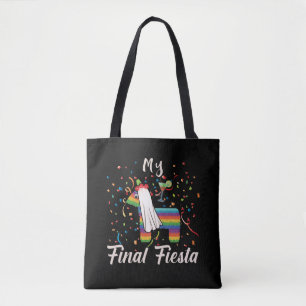 Bachelorette Party Hen Night Final Fiesta Pinata Tote Bag