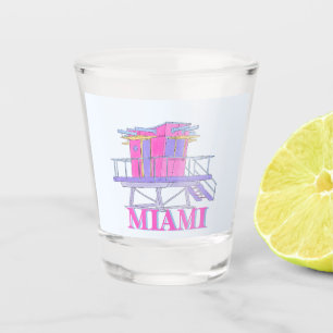 bachelorette party in Miami Beach Shot Glass