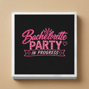 Bachelorette Party In Progress Napkin