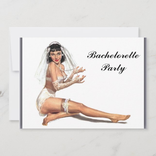 Bachelorette Party Invitation (Front)