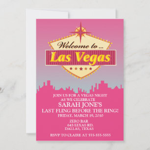 Bachelorette Party Invitation