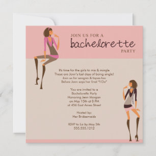 bachelorette party invitation