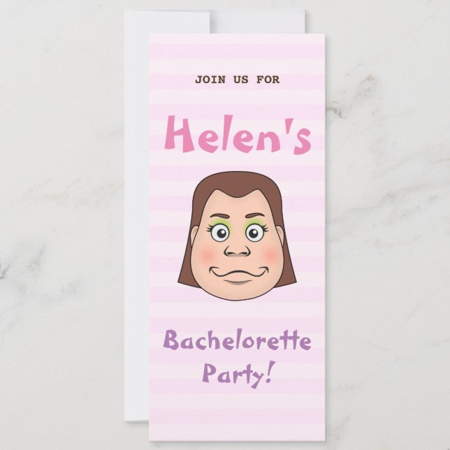 Bachelorette party invitation (Front)