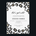 BACHELORETTE PARTY INVITATION // LEOPARD PRINT<br><div class="desc">BACHELORETTE PARTY INVITATION // LEOPARD PRINT</div>