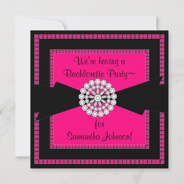 BACHELORETTE PARTY INVITE (Front)