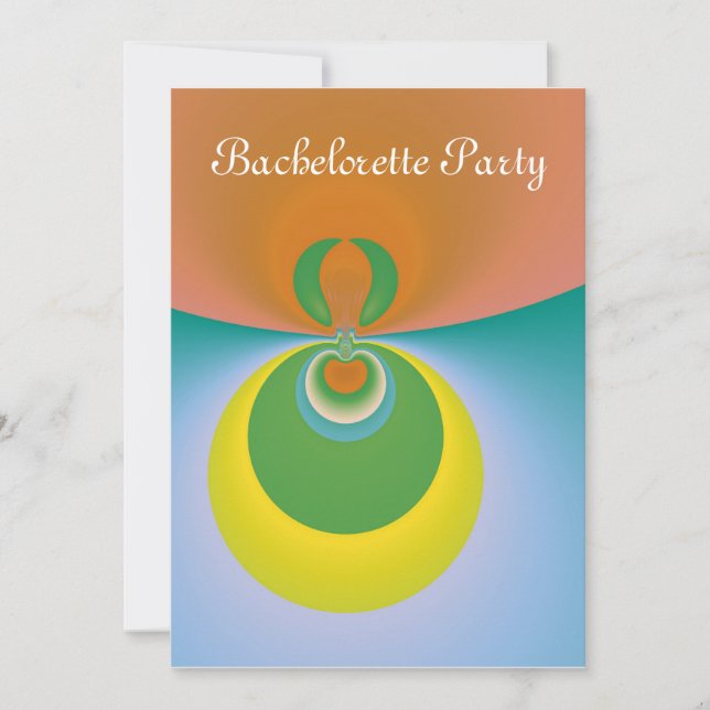 Bachelorette Party  Invite - Customised (Front)
