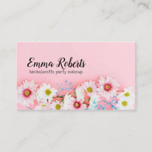 Bachelorette Party Makeup Business Card